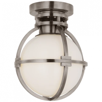 Gracie 7'' Captured Globe Flush Mount (279|CHC 4482AN-WG)