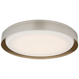 Precision 18'' Round Flush Mount (279|KW 4082PN-WG)