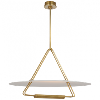 Teline 30'' Round Chandelier (279|KW 5105AB/WHT)