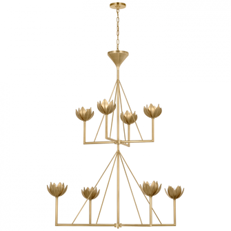 Alberto Large Two Tier Chandelier (279|JN 5006AB)