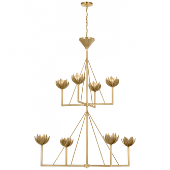 Alberto Large Two Tier Chandelier (279|JN 5006AB)
