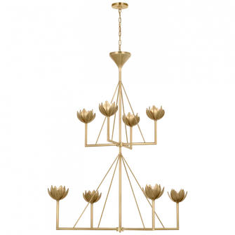 Alberto Large Two Tier Chandelier (279|JN 5006AB)