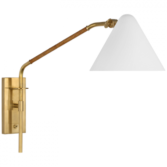 Laken Medium Articulating Wall Light (279|AL 2020HAB/NRT-WHT)