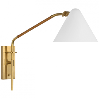 Laken Medium Articulating Wall Light (279|AL 2020HAB/NRT-WHT)