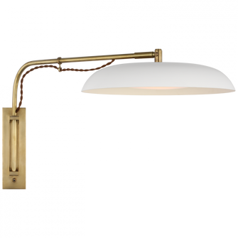 Cyrus Medium Articulating Wall Light (279|AL 2040HAB/WHT-WG)