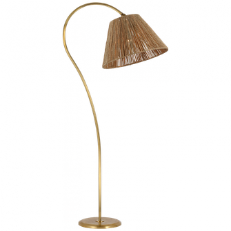 Dume Large Arched Floor Lamp (279|AL 1060HAB-NAB)