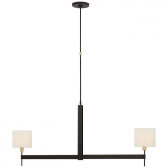 Brontes Large Linear Chandelier (279|RB 5141WI/AB-L)