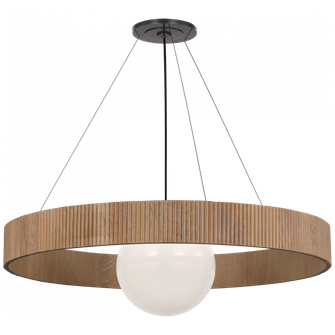 Arena 53'' Ring and Globe Chandelier (279|WS 5002BZ/NO-WG)