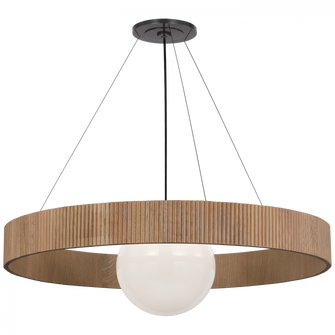 Arena 53'' Ring and Globe Chandelier (279|WS 5002BZ/NO-WG)