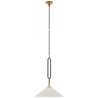 Argo 19'' Pendant (279|RB 5061WI/AB-BSQ)