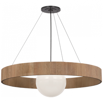 Arena 42'' Ring and Globe Chandelier (279|WS 5001BZ/NO-WG)