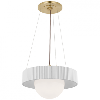 Arena 18'' Ring and Globe Chandelier (279|WS 5000HAB/WHT-WG)