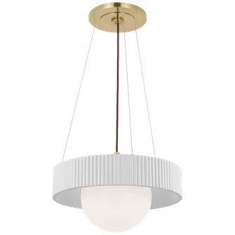 Arena 18'' Ring and Globe Chandelier (279|WS 5000HAB/WHT-WG)
