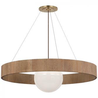 Arena 53'' Ring and Globe Chandelier (279|WS 5002HAB/NO-WG)