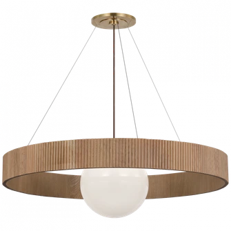 Arena 42'' Ring and Globe Chandelier (279|WS 5001HAB/NO-WG)