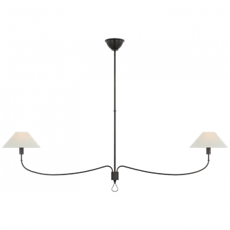 Griffin Grande Linear Chandelier (279|AL 5010BZ/CHC-L)