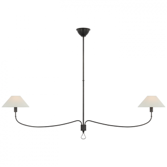 Griffin Grande Linear Chandelier (279|AL 5010BZ/CHC-L)