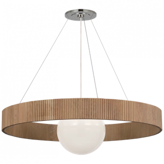 Arena 53'' Ring and Globe Chandelier (279|WS 5002PN/NO-WG)