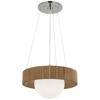 Arena 18'' Ring and Globe Chandelier (279|WS 5000PN/NO-WG)