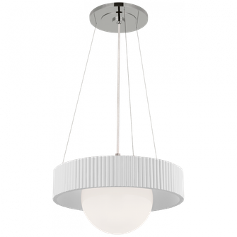 Arena 18'' Ring and Globe Chandelier (279|WS 5000PN/WHT-WG)