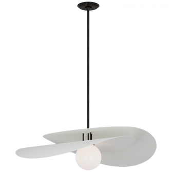 Mahalo 32'' Tiered Pendant (279|WS 5050BZ/WHT-WG)