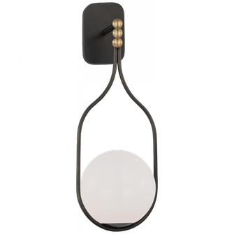 Jodo 19'' Single Sconce (279|WS 2020BZ/HAB-WG)