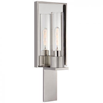 Beza Single Reflector Sconce (279|RB 2005PN/MIR-CG)