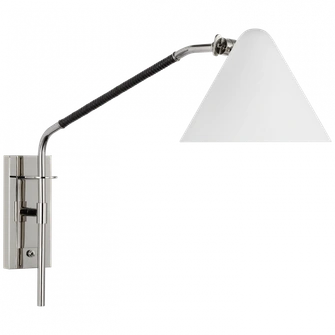 Laken Medium Articulating Wall Light (279|AL 2020PN/BRT-WHT)