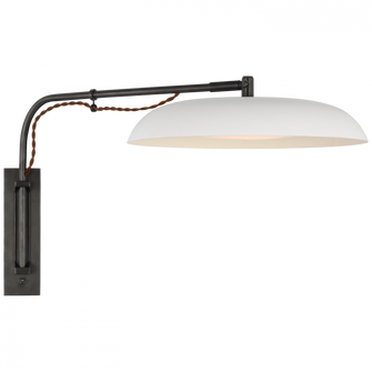 Cyrus Medium Articulating Wall Light (279|AL 2040BZ/WHT-WG)