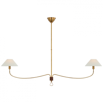 Griffin Grande Linear Chandelier (279|AL 5010HAB/SDL-L) Griffin Grande Linear Chandelier (279|AL 5010HAB/SDL-L)