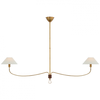 Griffin Grande Linear Chandelier (279|AL 5010HAB/SDL-L)