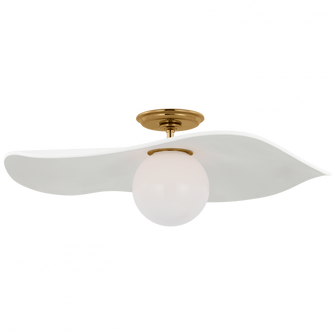 Mahalo 22'' Semi-Flush Mount (279|WS 4040HAB-WHT)