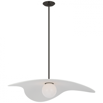 Mahalo 35'' Tri Pendant (279|WS 5048BZ-WHT)