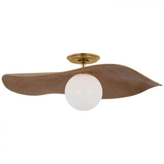 Mahalo 22'' Semi-Flush Mount (279|WS 4040HAB-NO)