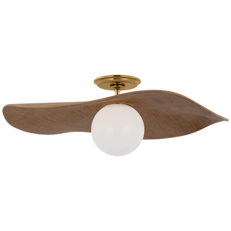Mahalo 22'' Semi-Flush Mount (279|WS 4040HAB-NO)