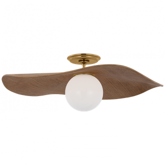 Mahalo 22'' Semi-Flush Mount (279|WS 4040HAB-NO)