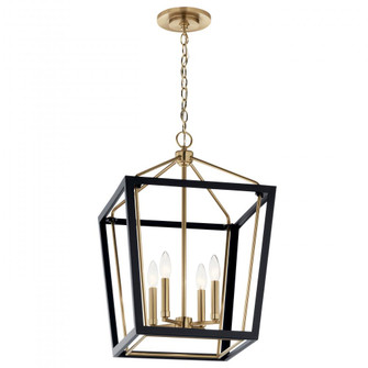 Foyer Pendant 4Lt (2|52619CPZBK)