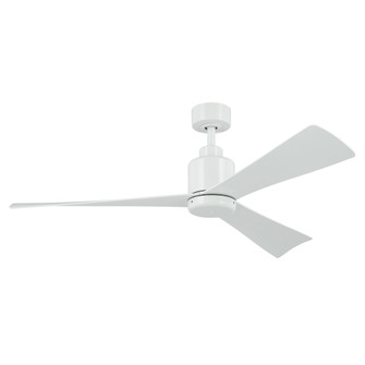 52 Inch True Ceiling Fan in White with White Blades (2|310452WH)