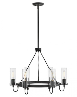 Medium Chandelier (87|37855BK)