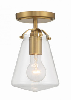 Voss 1 Light Luxe Gold Semi Flush Mount (205|VSS-7002-LG_CEILING)