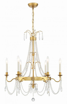 Maizey 28'' Antique Gold Chandelier (205|MAI-18606-GA)