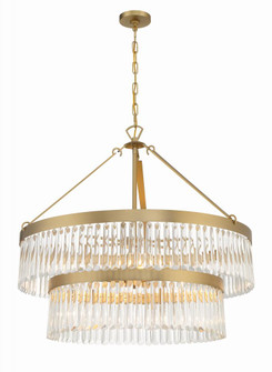 Emory 9 Light Modern Gold Chandelier (205|EMO-5408-MG)