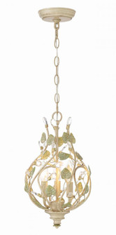 Josie 3 Light Champagne Green Tea Mini Chandelier (205|4845-CT)