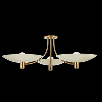 Wolfe Semi Flush (52|C1441-PBR/SSD)