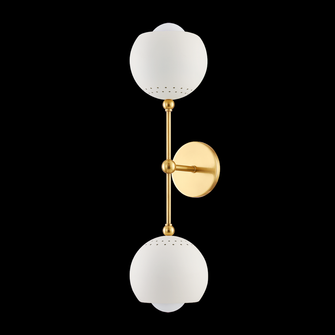 SAYLOR Wall Sconce (6939|H832102-AGB/SCR)