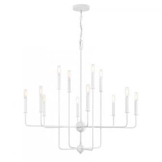 Avondale 12-Light Chandelier in Bisque White (128|1-4046-12-83)