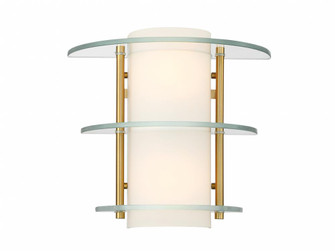 Newell 2-Light Wall Sconce in Warm Brass (128|9-8606-2-322)