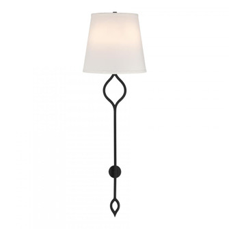 Roxbury 2-Light Wall Sconce in Matte Black (128|9-2866-2-89)