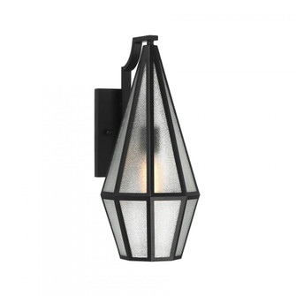 Peninsula 1-Light Outdoor Wall Lantern in Matte Black (128|5-709-BK)