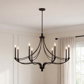 Preserve 8-Light Chandelier in Matte Black (128|1-6415-8-89)
